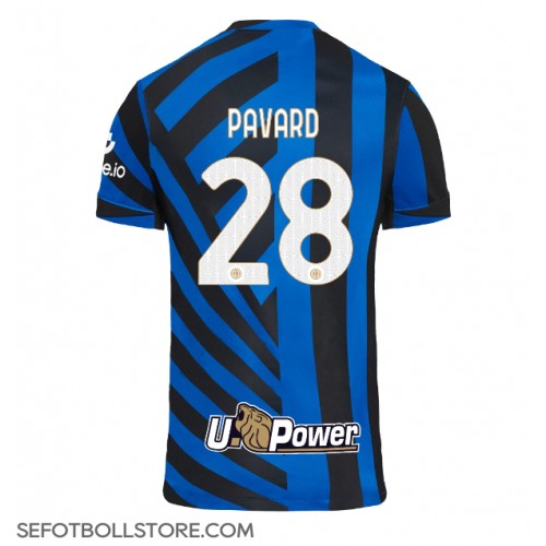 Inter Milan Benjamin Pavard #28 Replika Hemmatröja 2024-25 Kortärmad